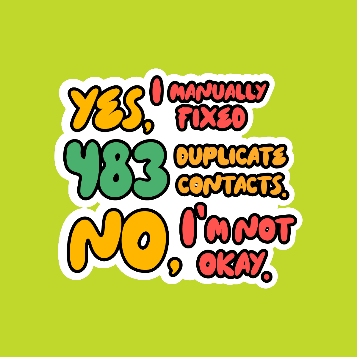 Yes 483 No