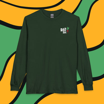 Radish Graphic Long Sleeve Shirt —
