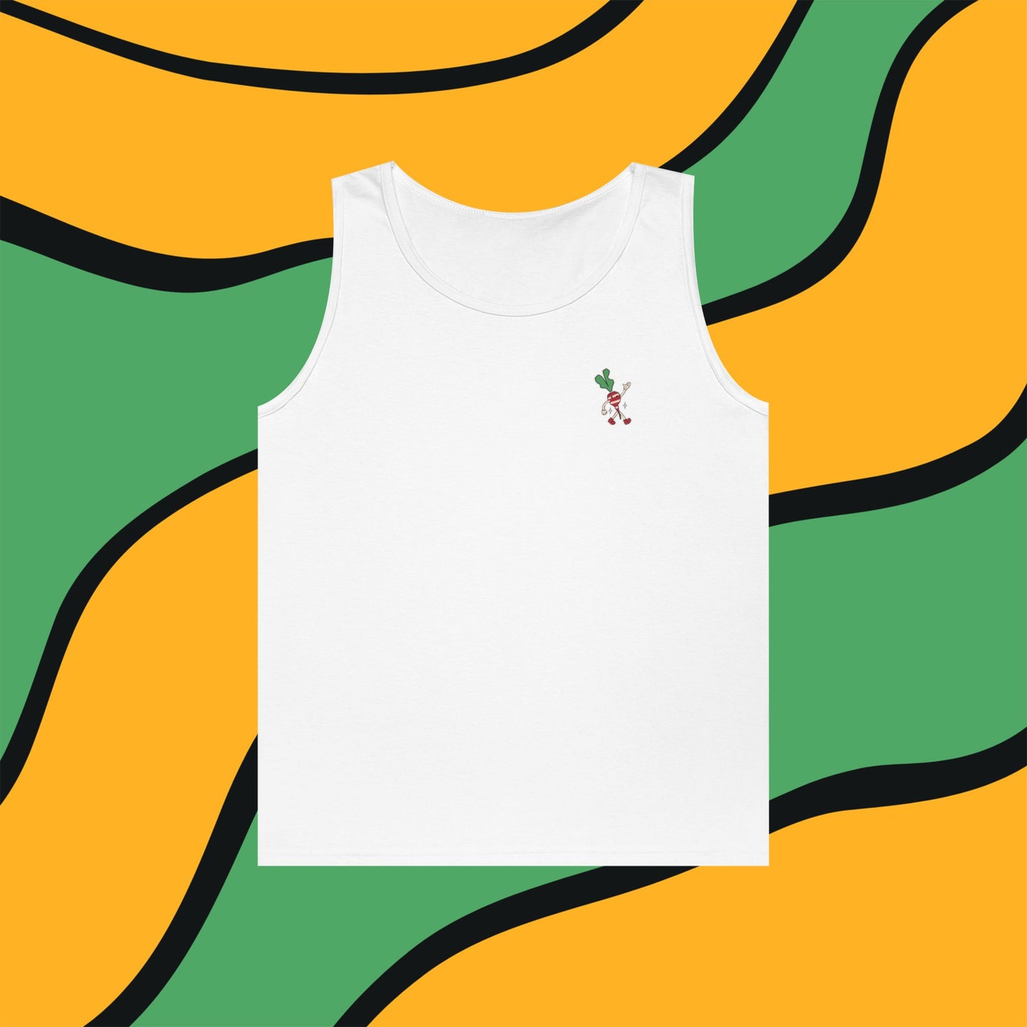 Radish Globe Graphic Tank Top