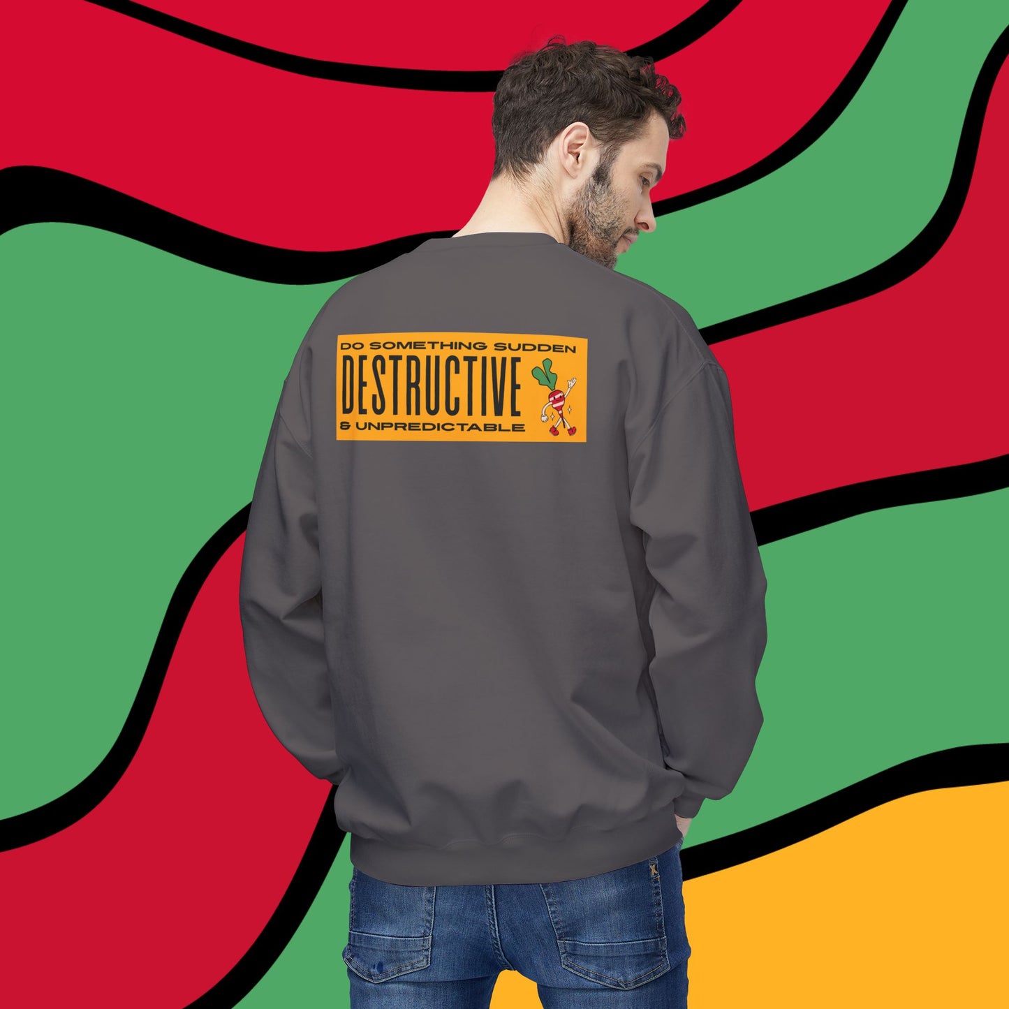 Rad Rugrats Starburst Crewneck
