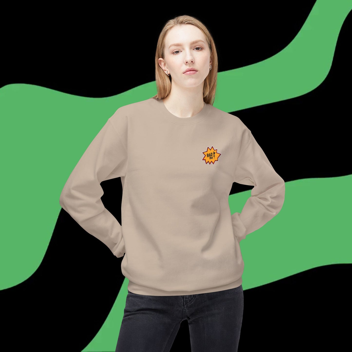 Rad Rugrats Starburst Crewneck