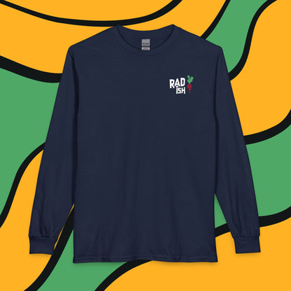 Radish Graphic Long Sleeve Shirt —