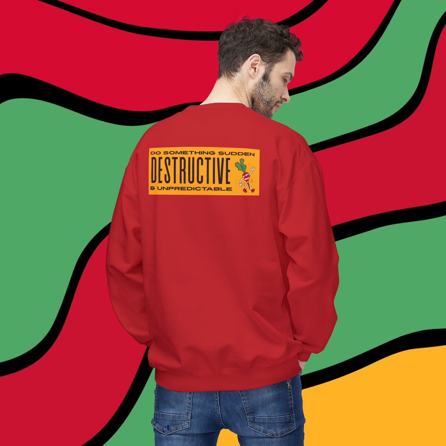 Rad Rugrats Starburst Crewneck