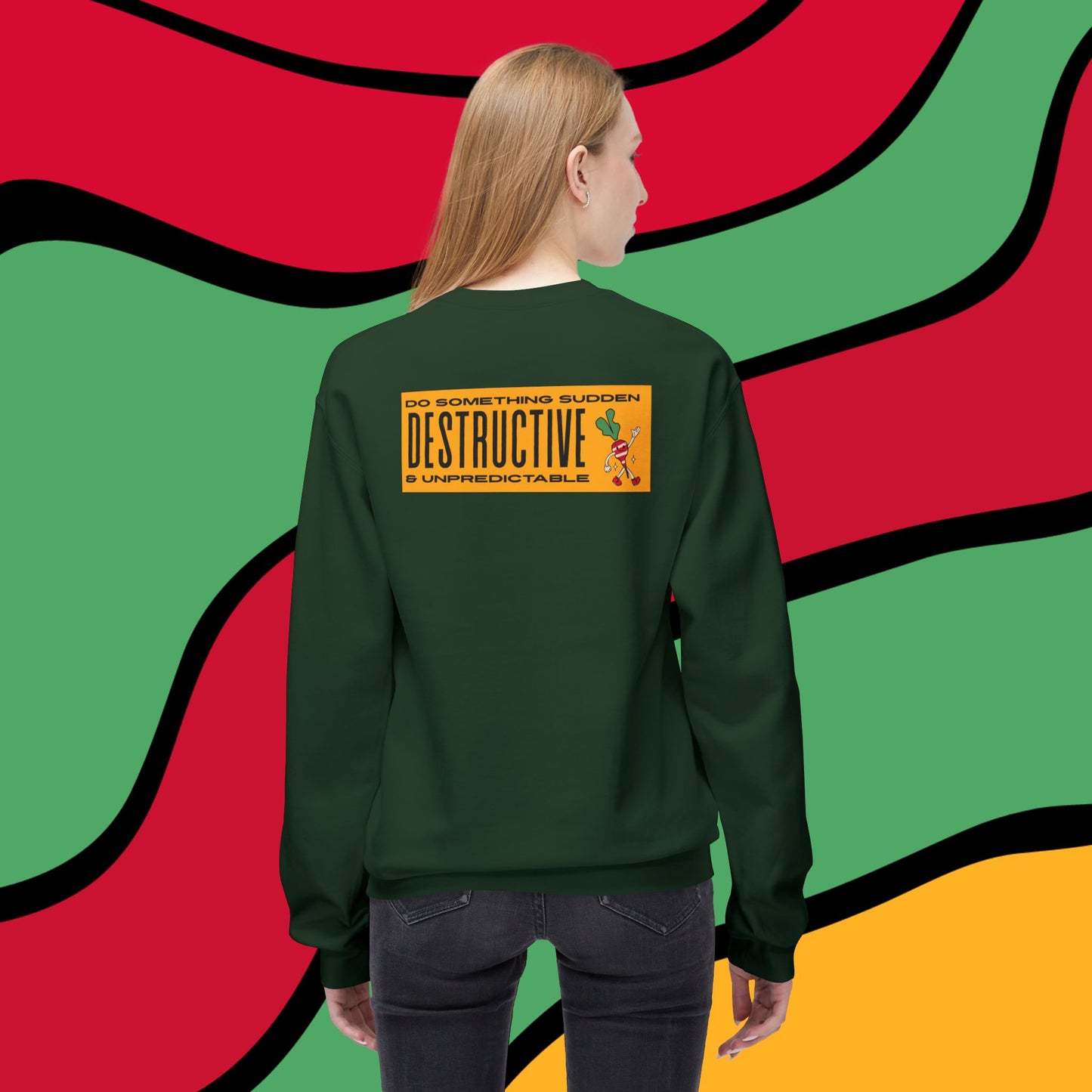Rad Rugrats Starburst Crewneck