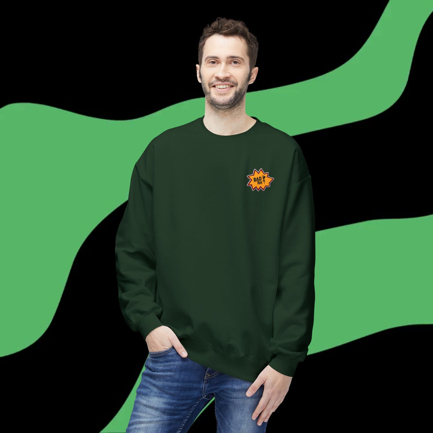 Rad Rugrats Starburst Crewneck