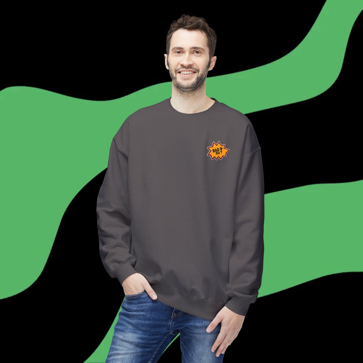 Rad Rugrats Starburst Crewneck