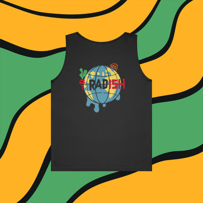 Radish Globe Graphic Tank Top