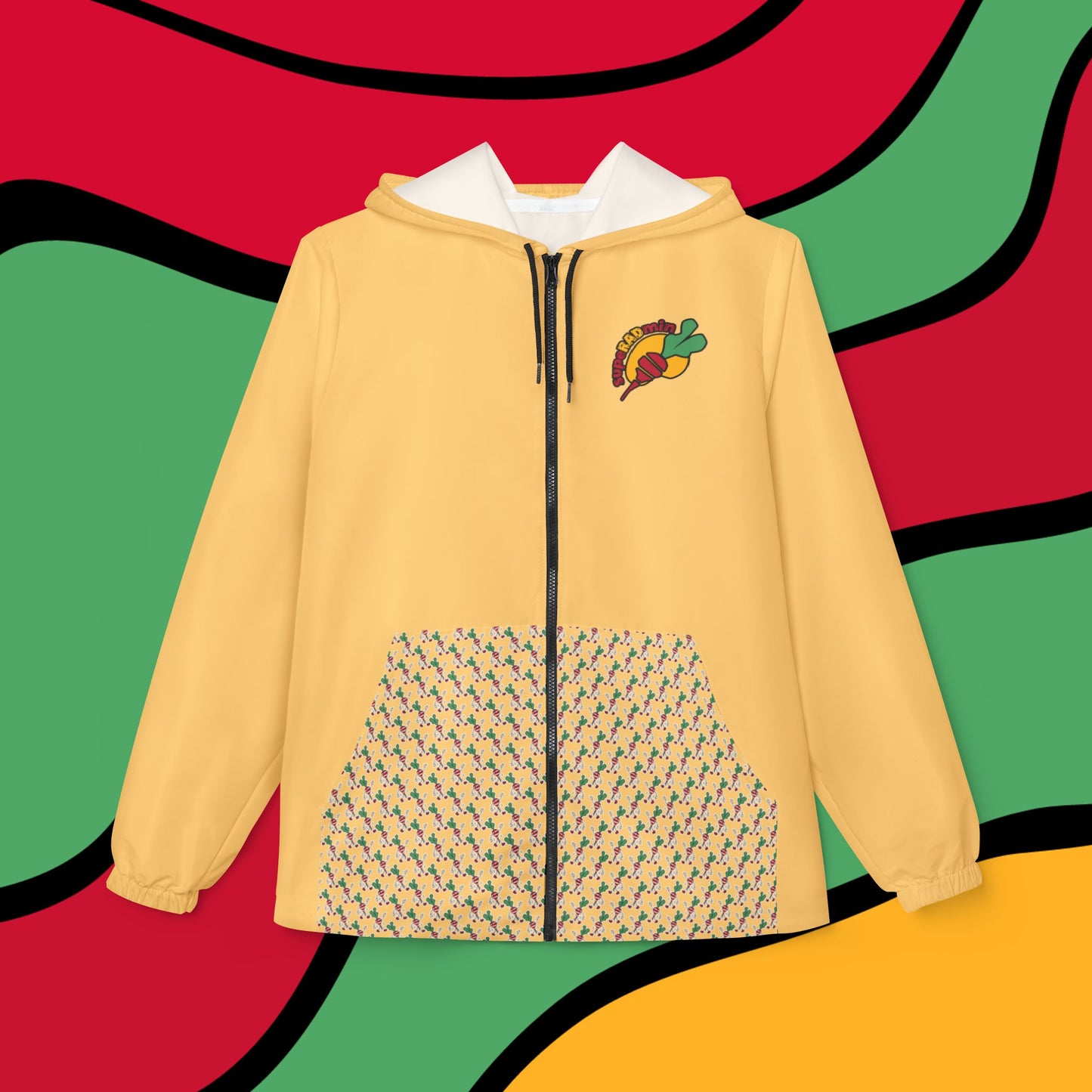 B.RAD supeRADmin Windbreaker - Yellow
