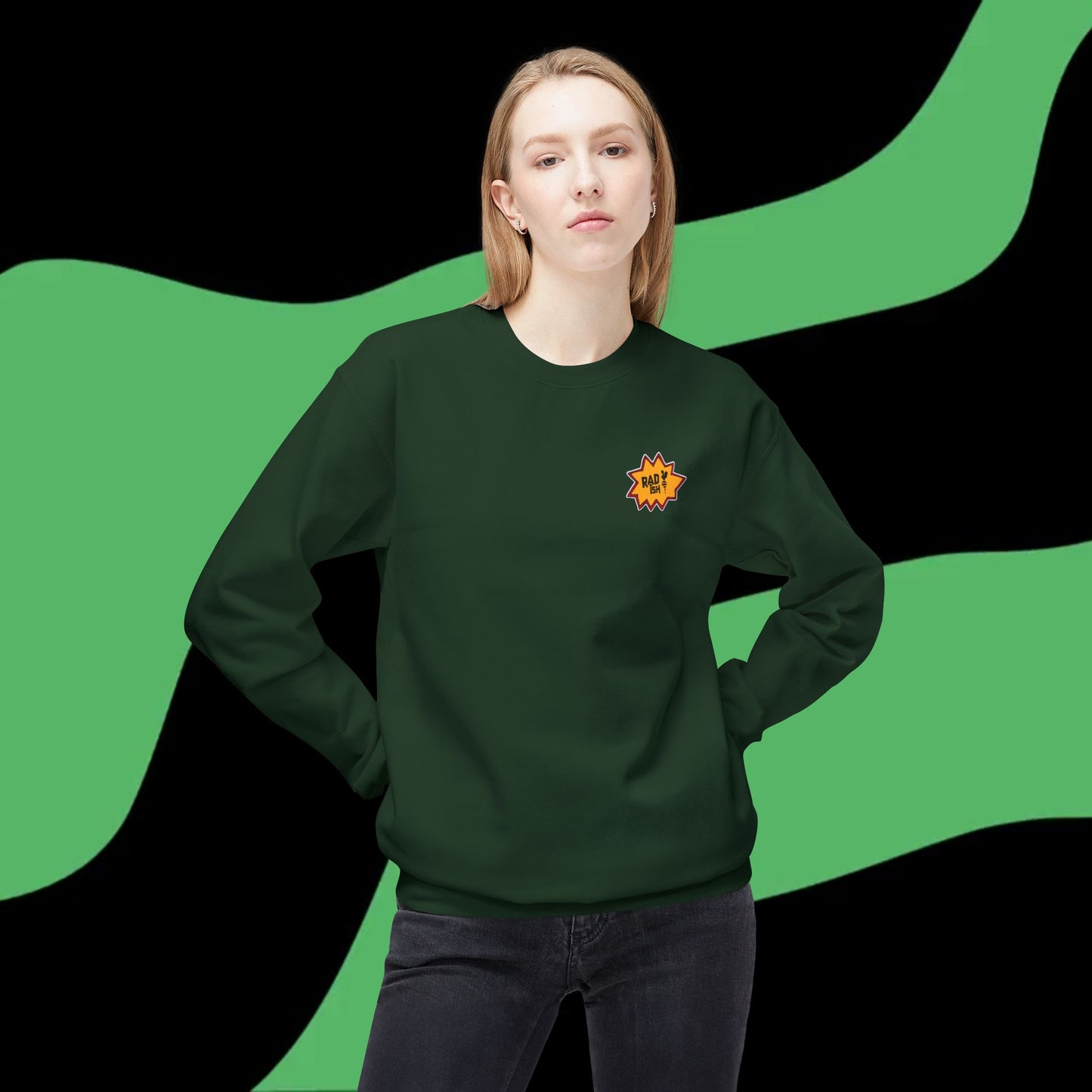 Rad Rugrats Starburst Crewneck