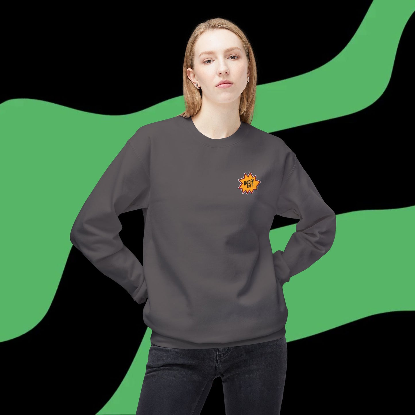 Rad Rugrats Starburst Crewneck