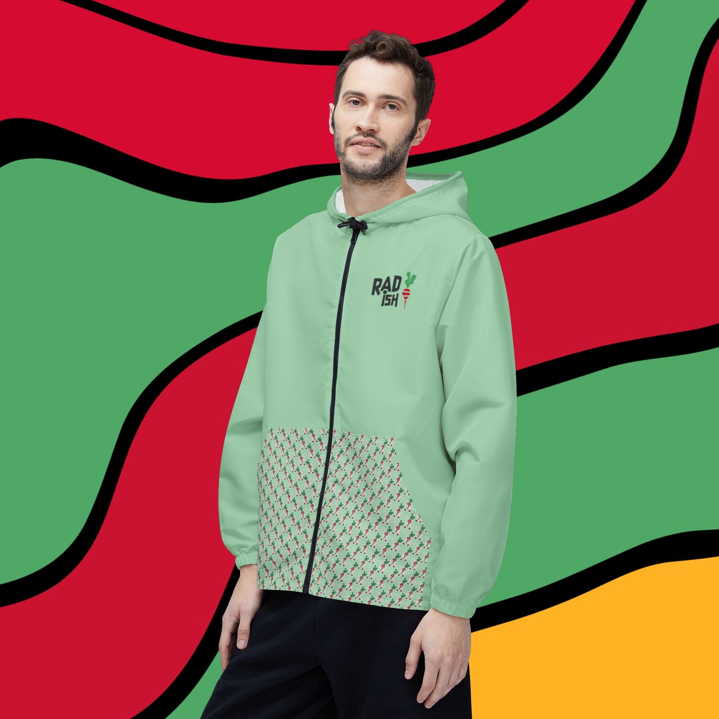 B.RADISH Windbreaker - Mint