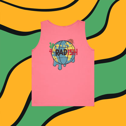 Radish Globe Graphic Tank Top