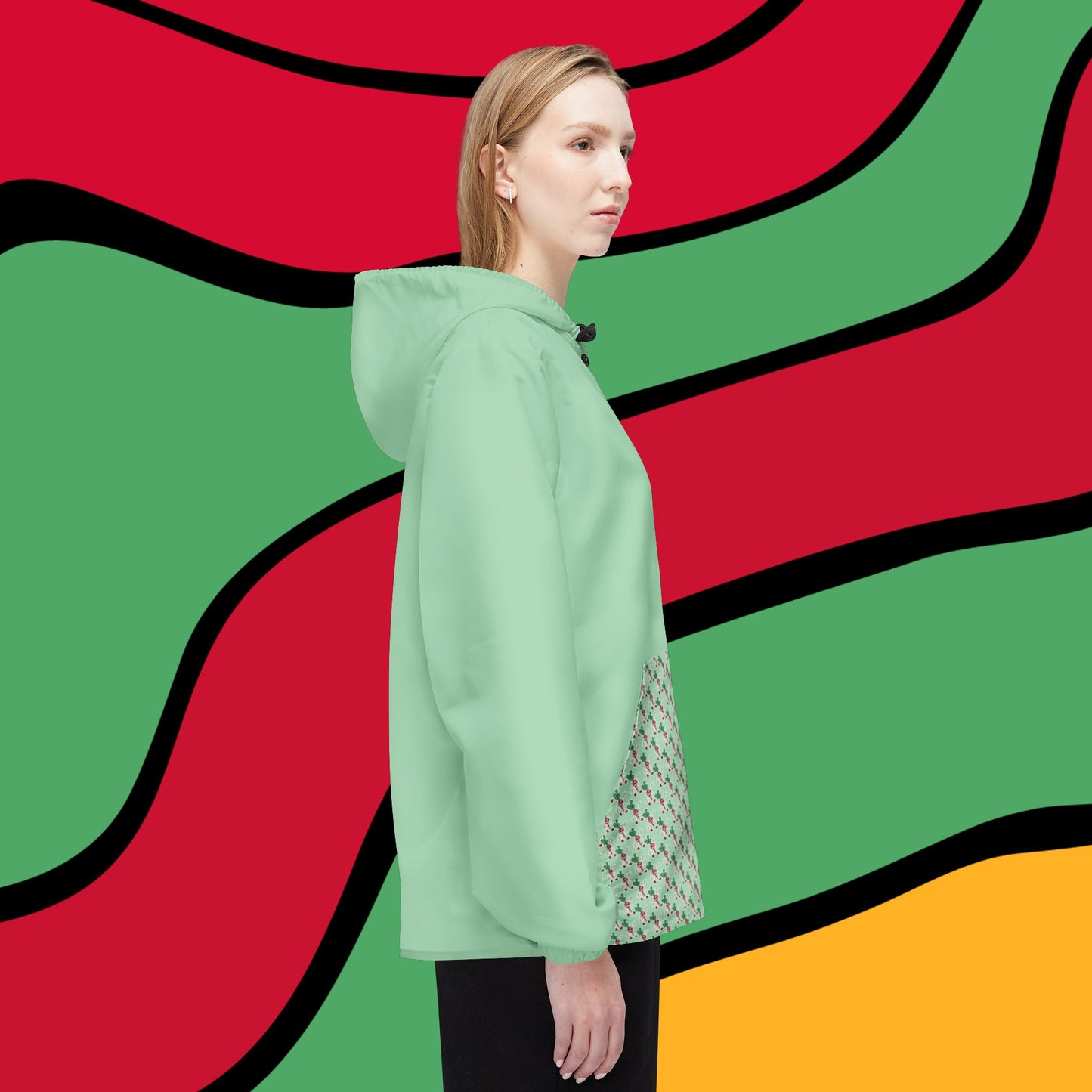 B.RADISH Windbreaker - Mint