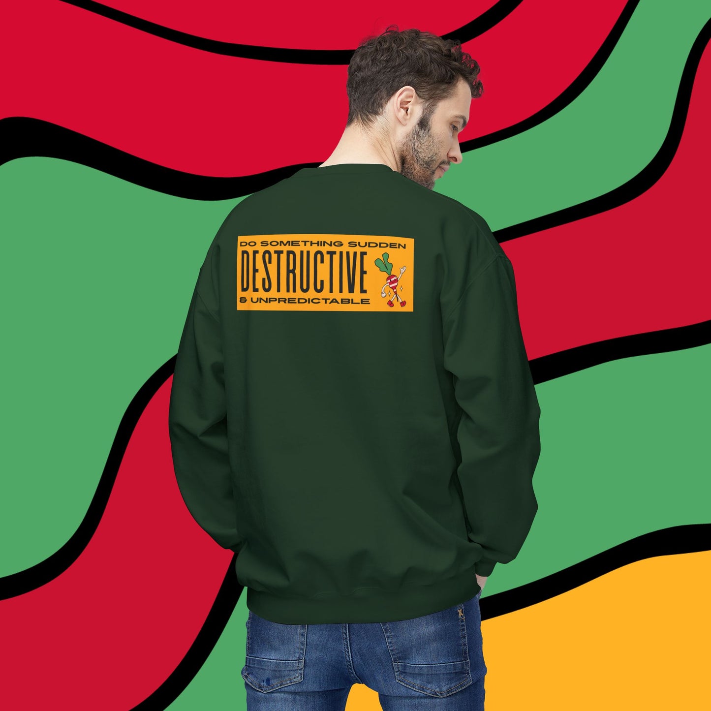 Rad Rugrats Starburst Crewneck