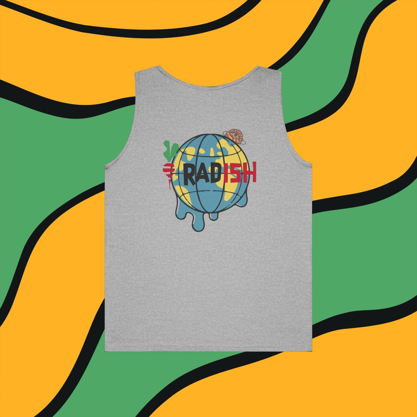 Radish Globe Graphic Tank Top