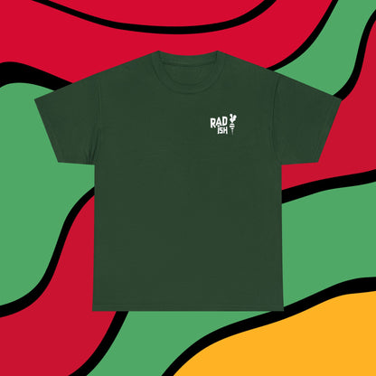 Rad-ish Graphic Tee — Retro Burst Logo T-Shirt