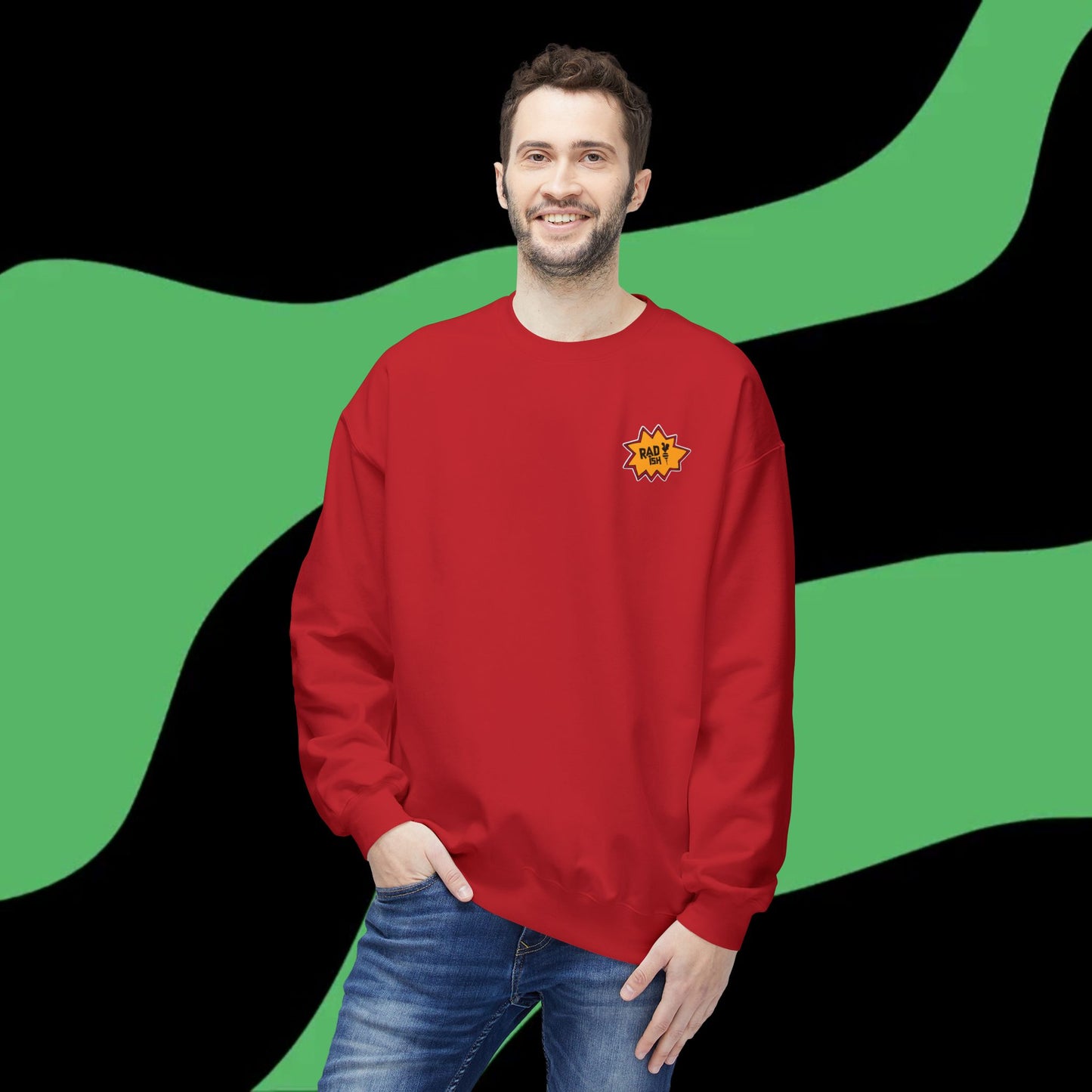 Rad Rugrats Starburst Crewneck