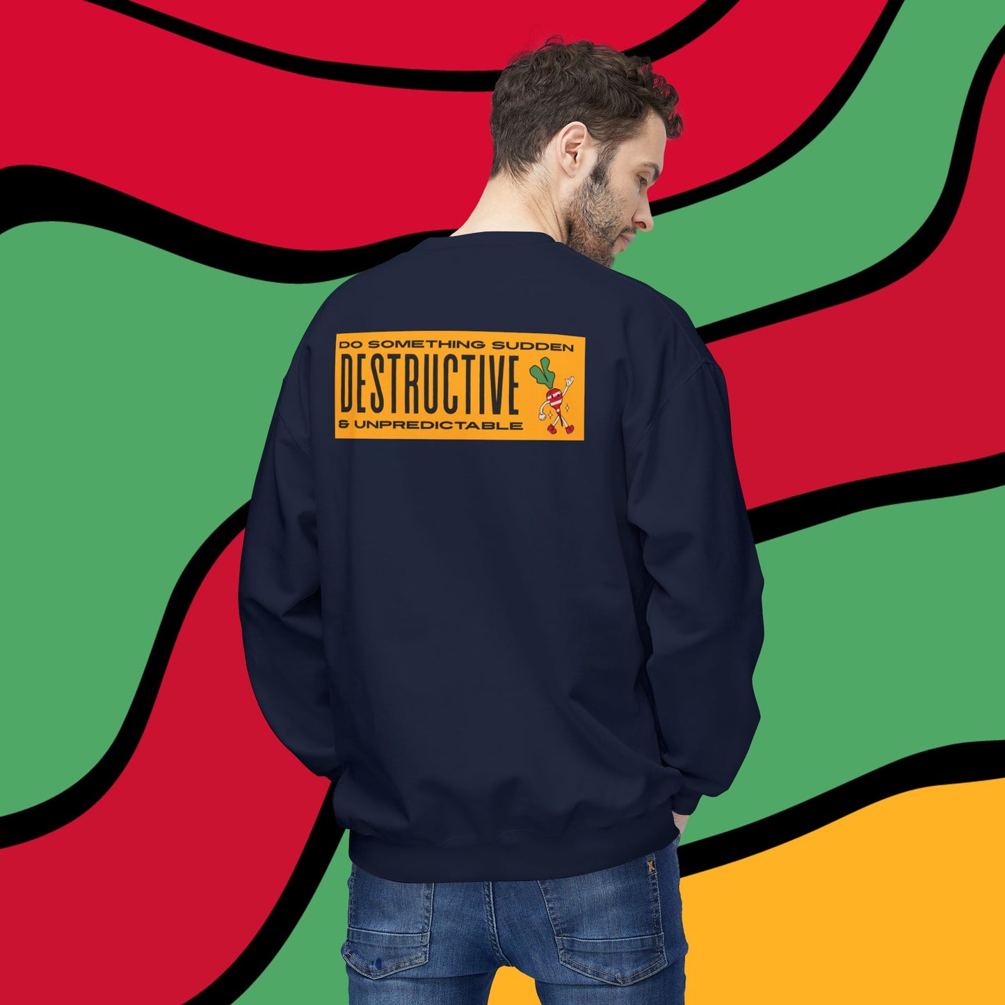 Rad Rugrats Starburst Crewneck