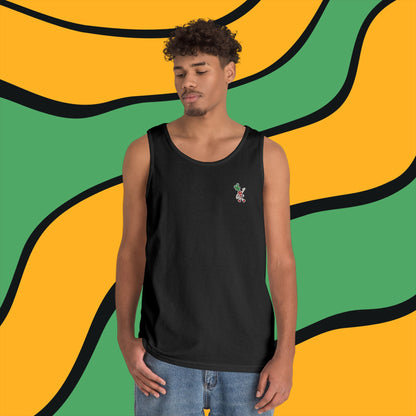 Radish Globe Graphic Tank Top