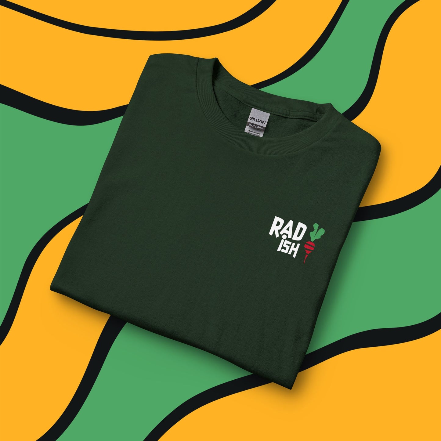 Radish Graphic Long Sleeve Shirt —